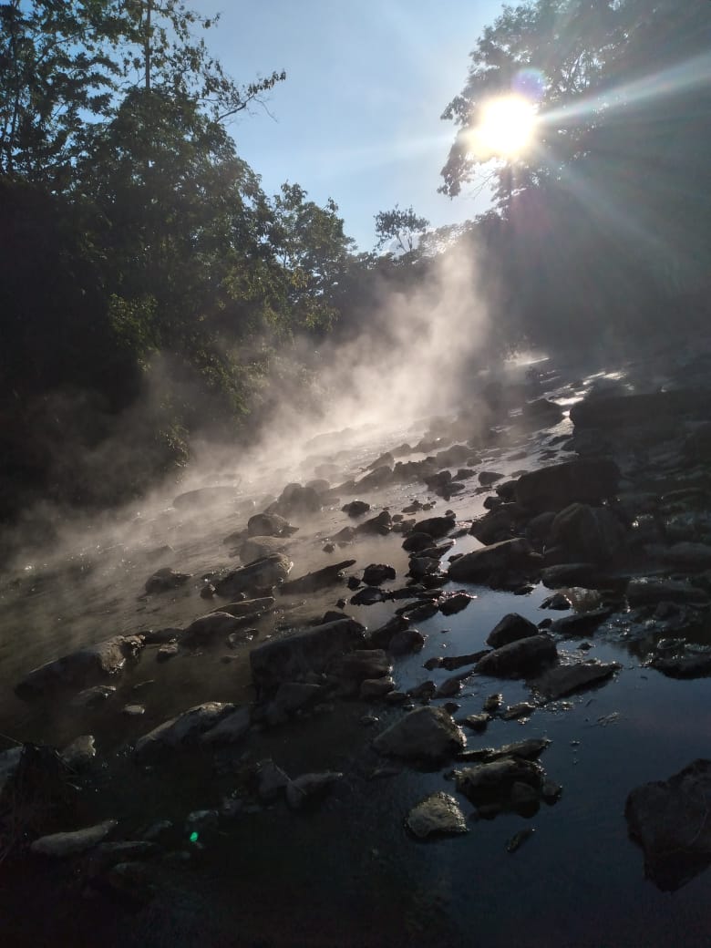The Boiling River Amazonia Peru
